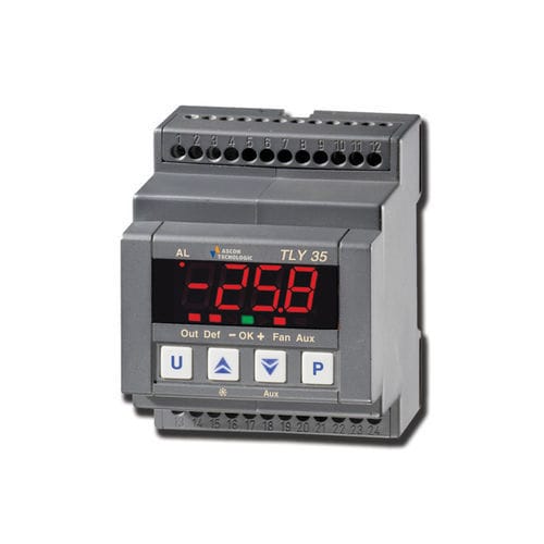数字温控器 - TLY35 - ASCON TECNOLOGIC/意大利Ascon - LCD显示 / 可编程 / 供暖