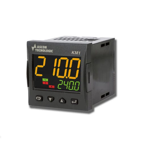 带独立计时器温控器 - KM1 - ASCON TECNOLOGIC/意大利Ascon - 数字 / 双显示屏 / PID