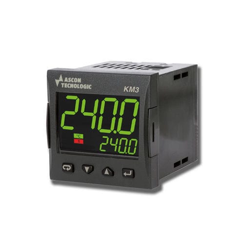 数字温度调节器 - KM3 - ASCON TECNOLOGIC - LED双显 / PID / 可编程