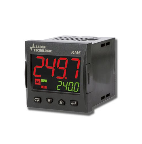 可编程温度调节器 - KM5 - ASCON TECNOLOGIC/意大利Ascon - LED双显 / PID / UL