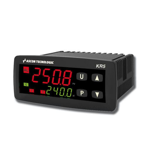 LED双显温度调节器 - KR5 - ASCON TECNOLOGIC - PID / 可编程 / UL