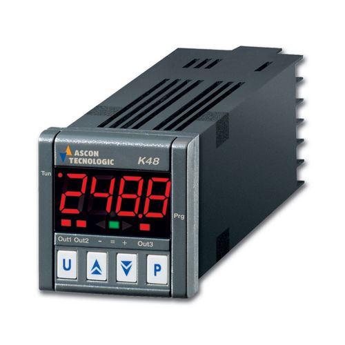 数字温度调节器 - K48 - ASCON TECNOLOGIC - LED双显 / PID / 可编程
