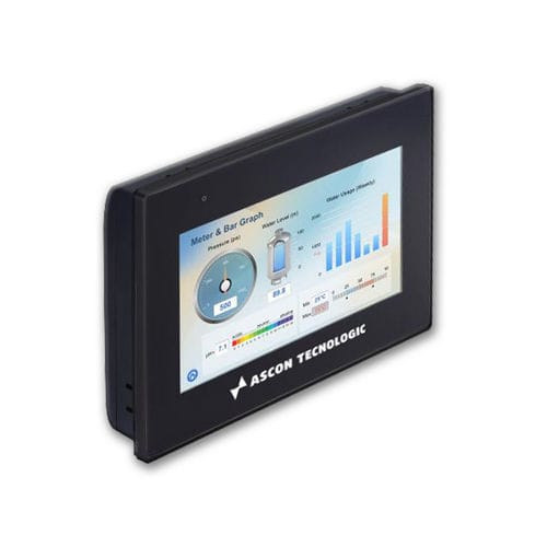 电阻式触摸屏用户界面 - OPCMT 2078X - ASCON TECNOLOGIC/意大利Ascon - 面板式 / 800 x 480 / 四核