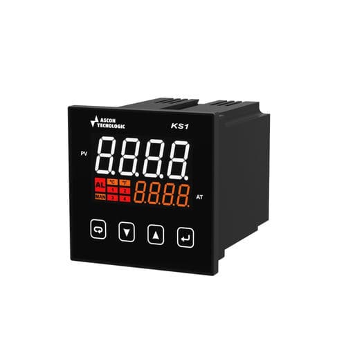 数字温控器 - KS1 - ASCON TECNOLOGIC - PID / 焙烧炉用 / 面板式