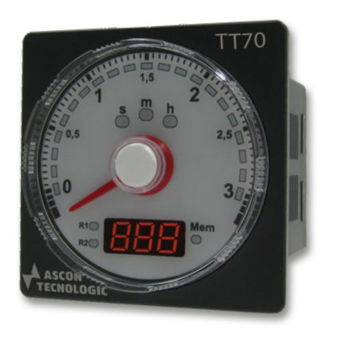模拟定时继电器 - TT70 - ASCON TECNOLOGIC/意大利Ascon - 数字 / 多功能 / 面板式