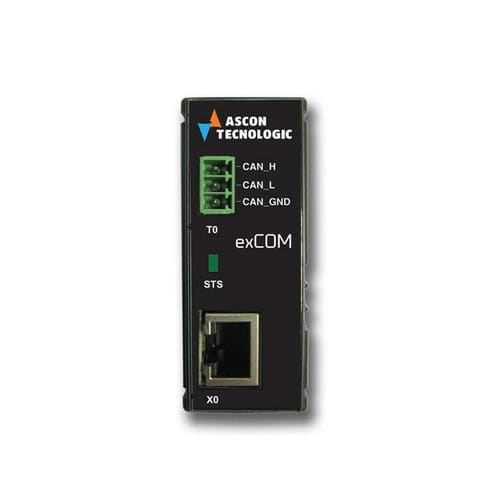 CANopen通信模块 - exCOM - ASCON TECNOLOGIC/意大利Ascon - 可编程