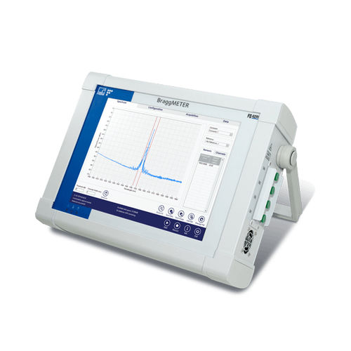 光纤传感器询问机 / 触摸屏 - BraggMETER - HBM Test and Measurement/德国HBM - 电场 / 用于实验室 / 便携式