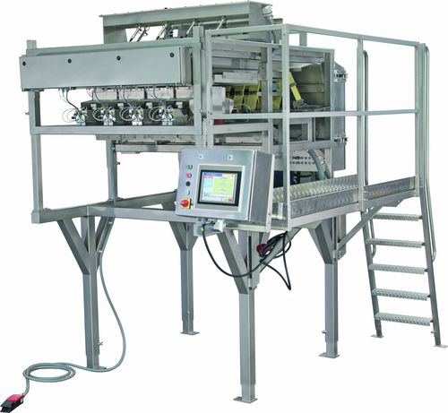 连续式计数秤 - AVN 114-CW10EVTK - Affeldt Maschinenbau GmbH - 食品工业 / 用于新鲜产品 / 带有震动给料机