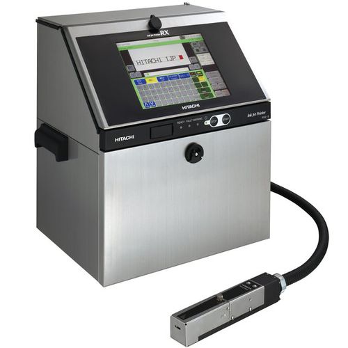 连续喷墨型打印机 - Hitachi RX2 - ITW Diagraph GmbH - 集成式 / 单色 / 工业