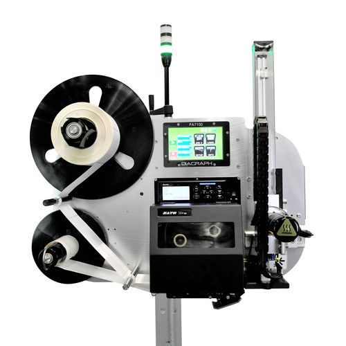 自粘标签标签粘贴打印机 - PA7100 - ITW Diagraph GmbH - 侧面 / 顶面 / 用于贴在下方