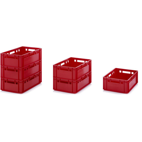 PEHD货物箱 - E2 - AUER Packaging GmbH/德国Auer - 存储 / 用于食品 / 可叠放
