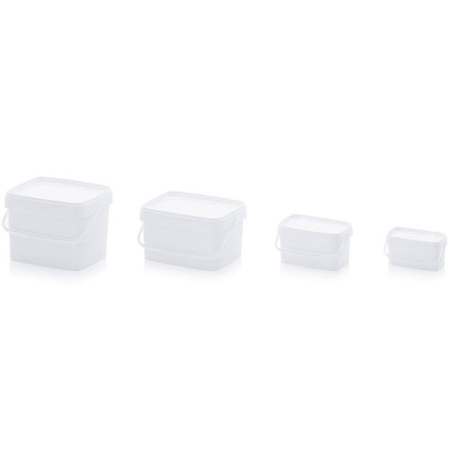 塑料桶 - EE series - AUER Packaging GmbH/德国Auer - 长方形 / 带盖 / 食品级