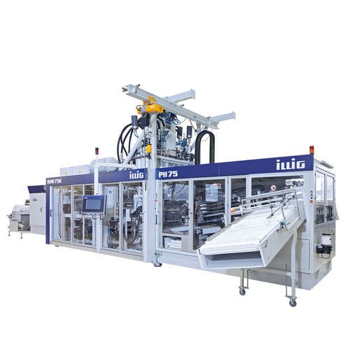 滚筒给料加热成型机 - IC-RDM 75Kc - ILLIG Maschinenbau GmbH & Co. KG - 用于杯子生产 / 自动