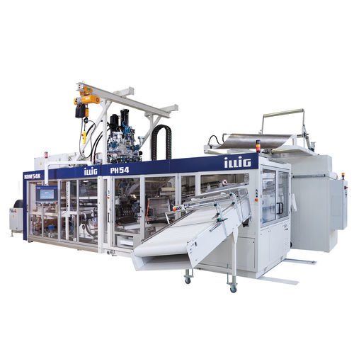 滚筒给料加热成型机 - RDM 54K  - ILLIG Maschinenbau GmbH & Co. KG - 用于杯子生产 / 自动 / 工业