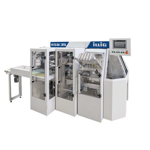 泡罩包装机 - HSU 35b - ILLIG Maschinenbau GmbH & Co. KG - 自动 / 紧凑型 / 纸箱