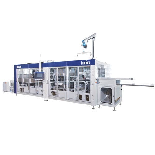 滚筒给料加热成型机 - IC-RD 74d - ILLIG Maschinenbau GmbH & Co. KG - 用于杯子生产 / 自动