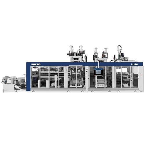 滚筒给料加热成型机 - IC-RDK 90 - ILLIG Maschinenbau GmbH & Co. KG - 用于杯子生产 / 自动