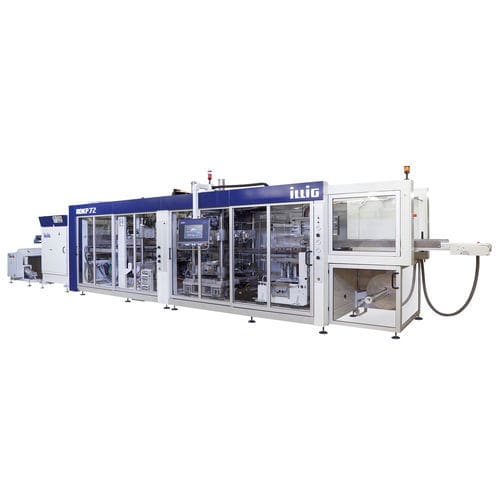 滚筒给料加热成型机 - IC-RDKP 72k - ILLIG Maschinenbau GmbH & Co. KG - 用于杯子生产 / 自动