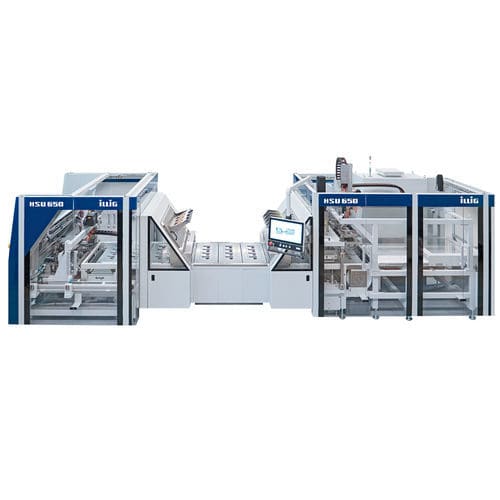 泡罩包装机 - HSU 650 - ILLIG Maschinenbau GmbH & Co. KG - 自动 / 纸张 / 密封