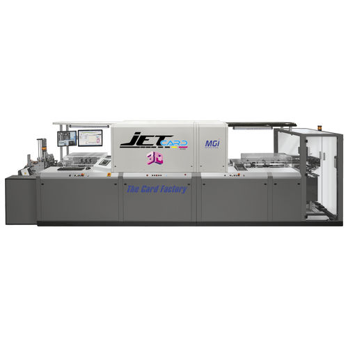 DOD喷墨式印刷机 - JETcard 3D - MGI Digital Graphic Technology - 用于纸张 / 用于塑料 / 4色