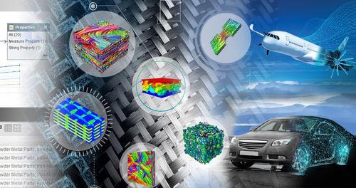 结构分析软件 - Digimat - MSC SOFTWARE - HEXAGON MANUFACTURING INTELLIGENCE - 测试 / 建模 / 设计
