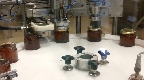灌装封口贴标一体机 / 用于蜂蜜 - RTE3U - PMR System Group - 自动 / 酱料 / 奶油