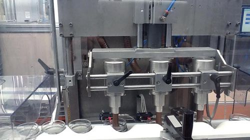 灌装封口贴标一体机 / 自动 - RTE3U - PMR System Group - PLC控制 / 酱料 / 奶油