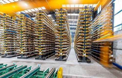 存储仓库货架 - POLYPAL Storage Systems - 悬臂式 / 可调节 / 较长物品