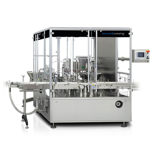 自动灌装机 - LVI series - Romaco Group - 罐子式 / 用于玻璃容器 / 液体
