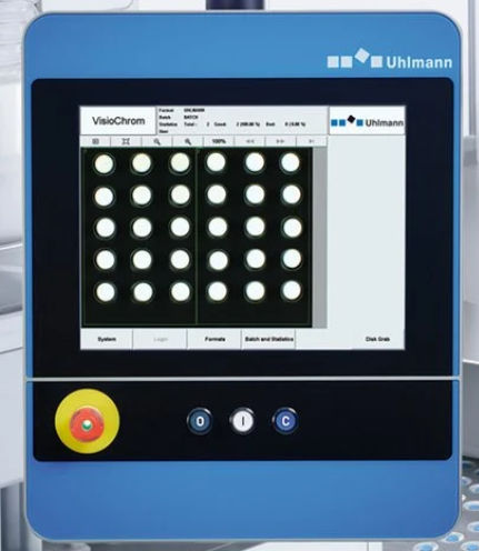 CCD检测系统 - VisioChrom series - Uhlmann Pac-Systeme GmbH & Co. KG - CMOS / 静力 / 自动
