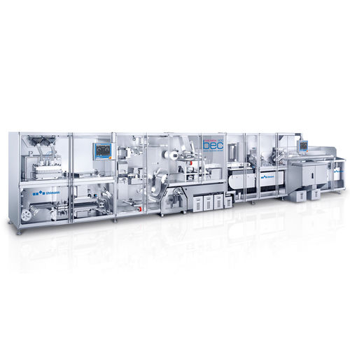 卧式装盒机 - BEC 500 - Uhlmann Pac-Systeme GmbH & Co. KG - 用于制药业 / 泡罩包装