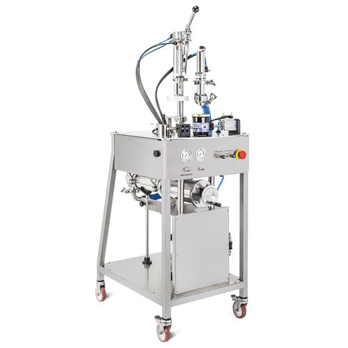手动灌装封盖一体机
