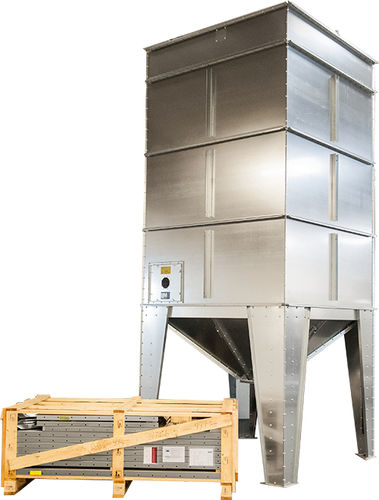 锥底筒仓 - KONGSKILDE INDUSTRIES - 用于散料 / 钢 / 工业