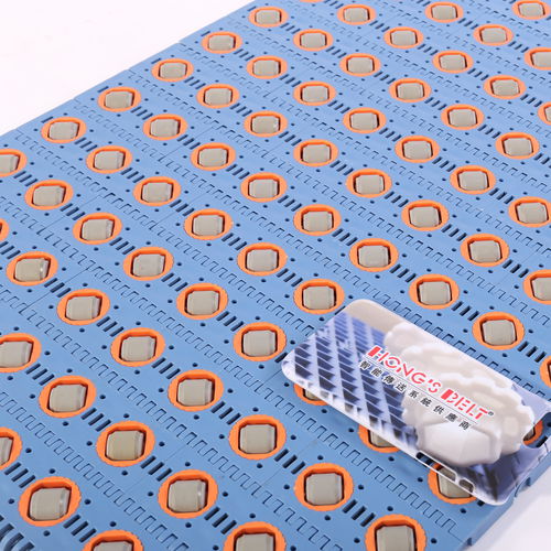 模块链输送带 - HS-3800-2C/ 50.8MM picth - Huanan Xinhai (Shenzhen) Technology Co.,Ltd. - 塑料 / 用于分拣系统 / 带滚筒