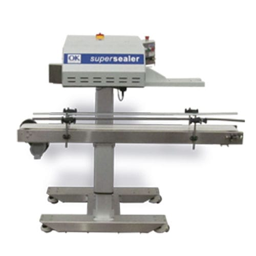 旋转封口机 - Supersealer SS1 - OK International - 热气 / 半自动 / 袋子