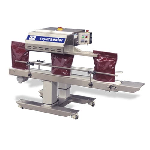 旋转封口机 - Supersealer SB20 - OK International - 半自动 / 袋子 / 食品工业