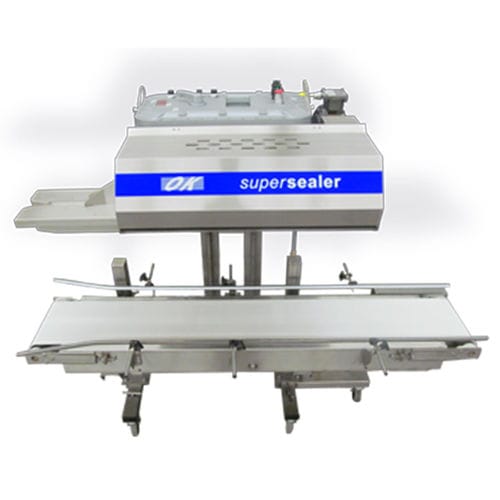 旋转封口机 - Supersealer SB30 - OK International - 半自动 / 袋子 / 连续运动式