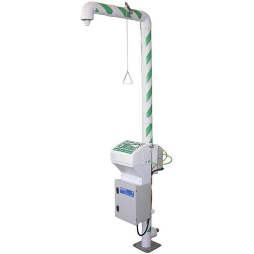 落地工业淋浴器 - MB 250/50 + series - Matcon B.V. - 带洗眼器 / 加热 / 户外