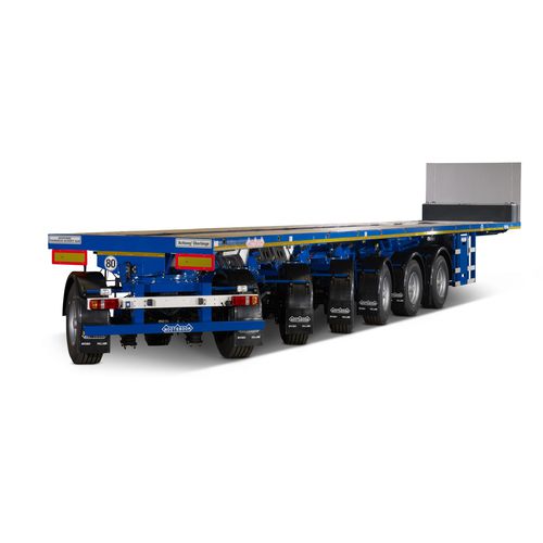 鹅颈式拖车 - OVB BALLASTTRAILER - NOOTEBOOM - 气动悬挂 / 6车轴 / 牵引式