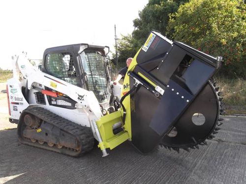 轮式挖沟机 - HW60 - AFT TRENCHERS LIMITED - 滑移装载机 / 挖掘机 / 用于土木工程
