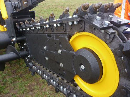 链条挖沟机 - AFT100  - AFT TRENCHERS LIMITED - 拖拉机悬挂 / 牵引 / 用于土木工程