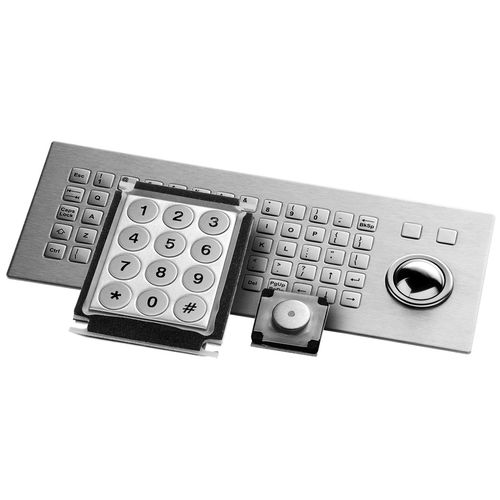面板式键盘 - YME-IP series - KNITTER SWITCH - 机械按键 / 不锈钢 / IP65