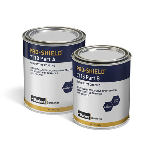 导电油漆 - PRO-SHIELD® 7118 - Parker Chomerics Division - EMI屏蔽 / 双组分 / 环氧