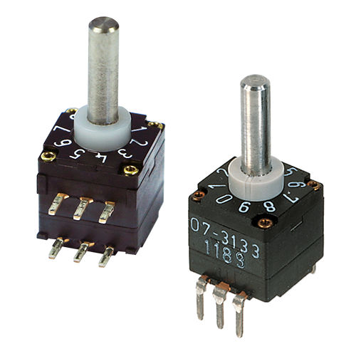 编码开关 - 07 series - Elma Electronic AG/埃尔玛 - 旋转 / 单极 / 耐用型
