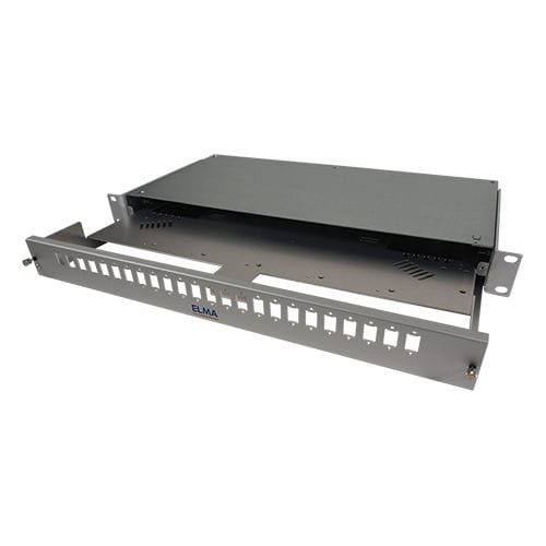 机架式机箱 - Slimkit 10 FTTx - Elma Electronic AG/埃尔玛 - 19" / 1U / 84 HP