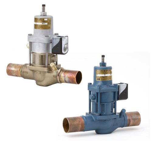 气体压力调节器 - Flo-Con (S)PORT/ (S) PORTII - Parker Refrigerating Specialties Division - 活塞 / 弹簧 / 提升