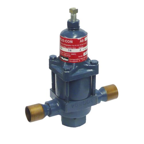 制冷剂气体压力调节器 - Flo-Con A9 - Parker Refrigerating Specialties Division - 单级 / 铜 / 铁
