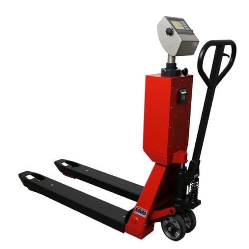 带秤托盘车 - ProLine 6200 - RAVAS Europe B.V. - 手动 / 步行 / 12V