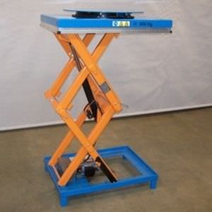 剪叉式升降平台 - HT-T-H-005-2021-90 - ADE-WERK - 液压 / 固定 / 带有旋转台