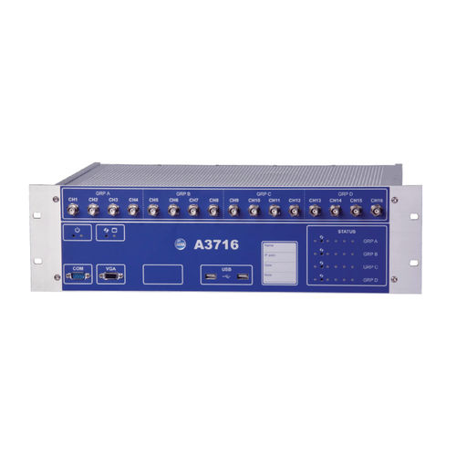 震动监控系统 - A3716 - Adash - 用于机器 / 在线 / 多通型